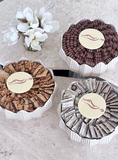 [AYA-1754] White Tray Collection – 3 Pieces